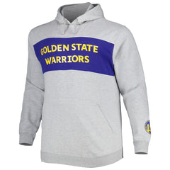 Golden State Warriors Big & Tall Wordmark Pullover Hoodie for sale Heather Gray | Fanatics outlet