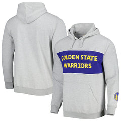 Golden State Warriors Wordmark French Terry Pullover Hoodie for sale Heather Gray | Fanatics