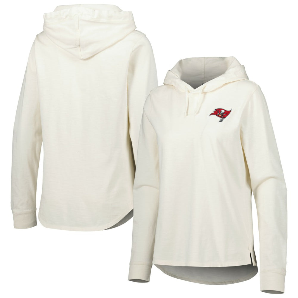 Tampa Bay Buccaneers Women's Ashby Isles Jersey Pullover Hoodie Cream