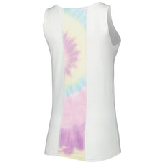 Boston Red Sox Refried Apparel Women's Tie-Dye Tank Top - White - MLB Sale