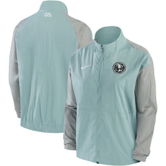 Club America Women's Team Anthem Raglan Performance Full-Zip Jacket Gray - Nike