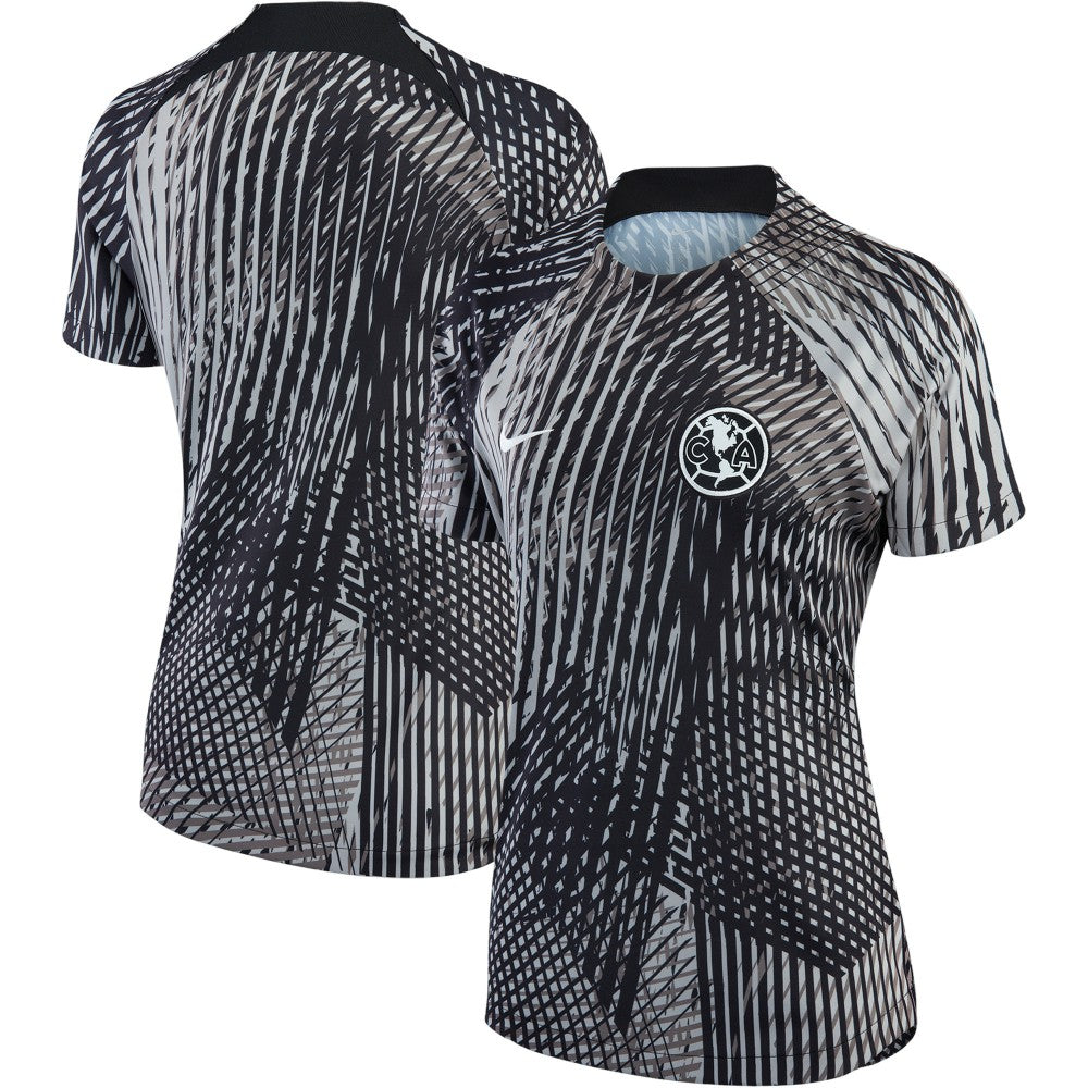Club America Women's 2022/23 Pre-Match Raglan Performance Top Black - Nike outlet