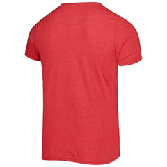 San Francisco 49ers Homage Stadium Tri-Blend T-Shirt Scarlet