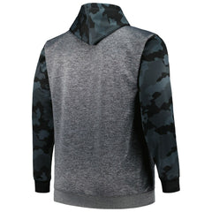 Fanatics New Orleans Saints Big & Tall Camo Pullover Hoodie Heather Charcoal