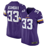 Nike Brian Asamoah Minnesota Vikings Women's Player Game Jersey Purple