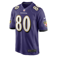 Nike Isaiah Likely Baltimore Ravens Player Game Jersey Purple