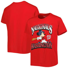 Washington Nationals Youth Disney Game Day T-Shirt - Red - MLB Sale