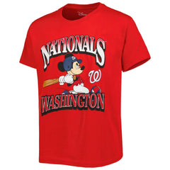 Washington Nationals Youth Disney Game Day T-Shirt - Red - MLB Sale