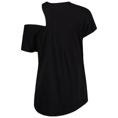 Philadelphia Eagles KIYA TOMLIN Women's Cut Out Tri-Blend Shirt Black