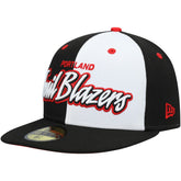 Script Pinwheel 59FIFTY Fitted Hat Black/White | New Era online