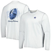 Dallas Cowboys Laces Out Billboard Long Sleeve T-Shirt White