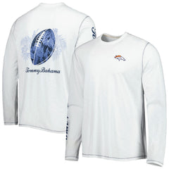 Denver Broncos Laces Out Billboard Long Sleeve T-Shirt White