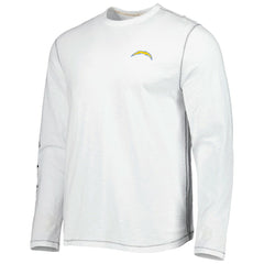 Los Angeles Chargers Laces Out Billboard Long Sleeve T-Shirt White