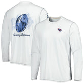 Tennessee Titans Laces Out Billboard Long Sleeve T-Shirt White