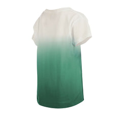 Green Bay Packers New Era Youth Multi Logo Ombre V-Neck T-Shirt Green