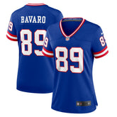 Nike Mark Bavaro New York Giants Women's Classic Retired Player Game Jersey Royal