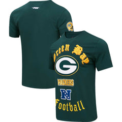 Green Bay Packers Pro Standard Old English T-Shirt Green