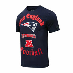 New England Patriots Pro Standard Old English T-Shirt Navy