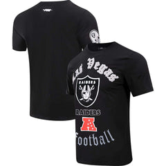 Las Vegas Raiders Pro Standard Old English T-Shirt Black