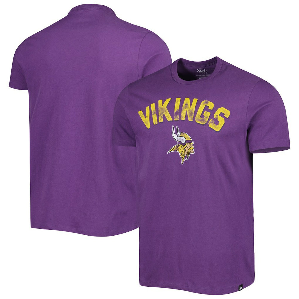 47 brand Minnesota Vikings '47 All Arch Franklin T-Shirt Purple