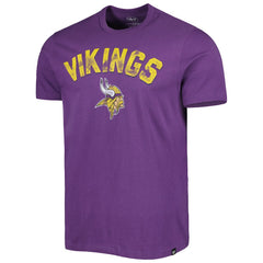 47 brand Minnesota Vikings '47 All Arch Franklin T-Shirt Purple