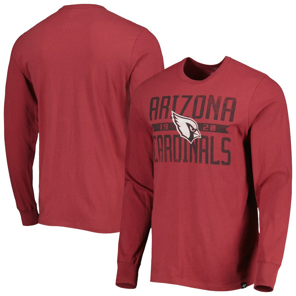 47 brand Arizona Cardinals '47 Brand Wide Out Franklin Long Sleeve T-Shirt Cardinal