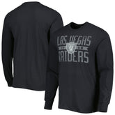 47 brand Las Vegas Raiders '47 Brand Wide Out Franklin Long Sleeve T-Shirt Black