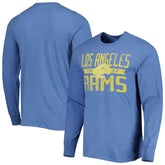47 brand Los Angeles Rams '47 Brand Wide Out Franklin Long Sleeve T-Shirt Royal