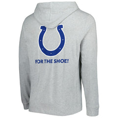 Indianapolis Colts Vineyard Vines Local Long Sleeve Hoodie T-Shirt Heathered Gray