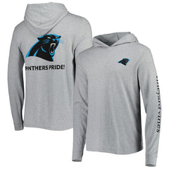 Carolina Panthers Vineyard Vines Local Long Sleeve Hoodie T-Shirt Heathered Gray
