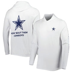 Dallas Cowboys Vineyard Vines Local Long Sleeve Hoodie T-Shirt White