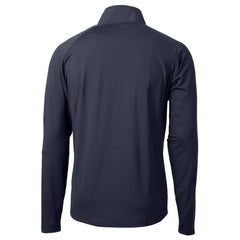 Buffalo Bills Cutter & Buck Adapt Eco Knit Hybrid Recycled Quarter-Zip Pullover Top Navy