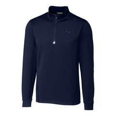 Baltimore Ravens Cutter & Buck Big & Tall Traverse Stretch Quarter-Zip Pullover Top Navy