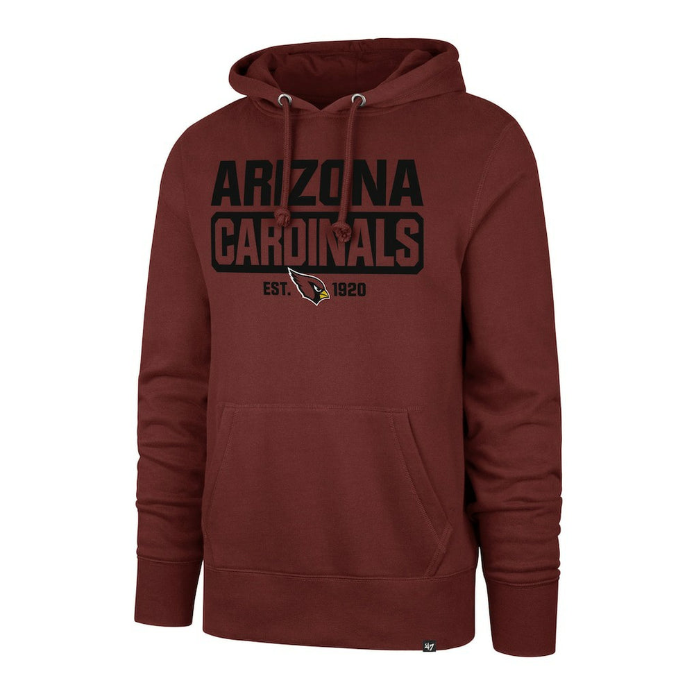 47 brand Arizona Cardinals '47 Box Out Headline Pullover Hoodie Cardinal