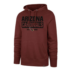 47 brand Arizona Cardinals '47 Box Out Headline Pullover Hoodie Cardinal