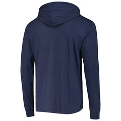47 brand Tennessee Titans '47 Field Franklin Hooded Long Sleeve T-Shirt Navy