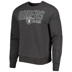 47 brand Las Vegas Raiders '47 Locked In Headline Pullover Sweatshirt Charcoal