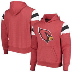 47 brand Arizona Cardinals '47 Premier Nico Pullover Hoodie Heathered Cardinal