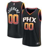 Phoenix Suns Fast Break Custom Replica Jersey Black Statement Edition | Fanatics Near Me