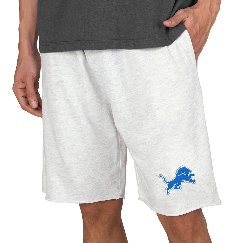 Detroit Lions Concepts Sport Mainstream Terry Shorts Oatmeal