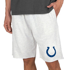 Indianapolis Colts Concepts Sport Mainstream Terry Shorts Oatmeal