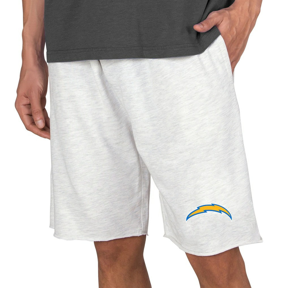 Los Angeles Chargers Concepts Sport Mainstream Terry Shorts Oatmeal