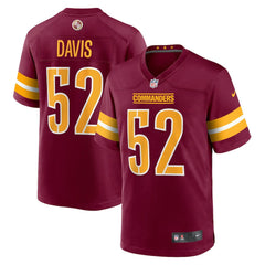 Nike Jamin Davis Washington Commanders Player Game Jersey Burgundy