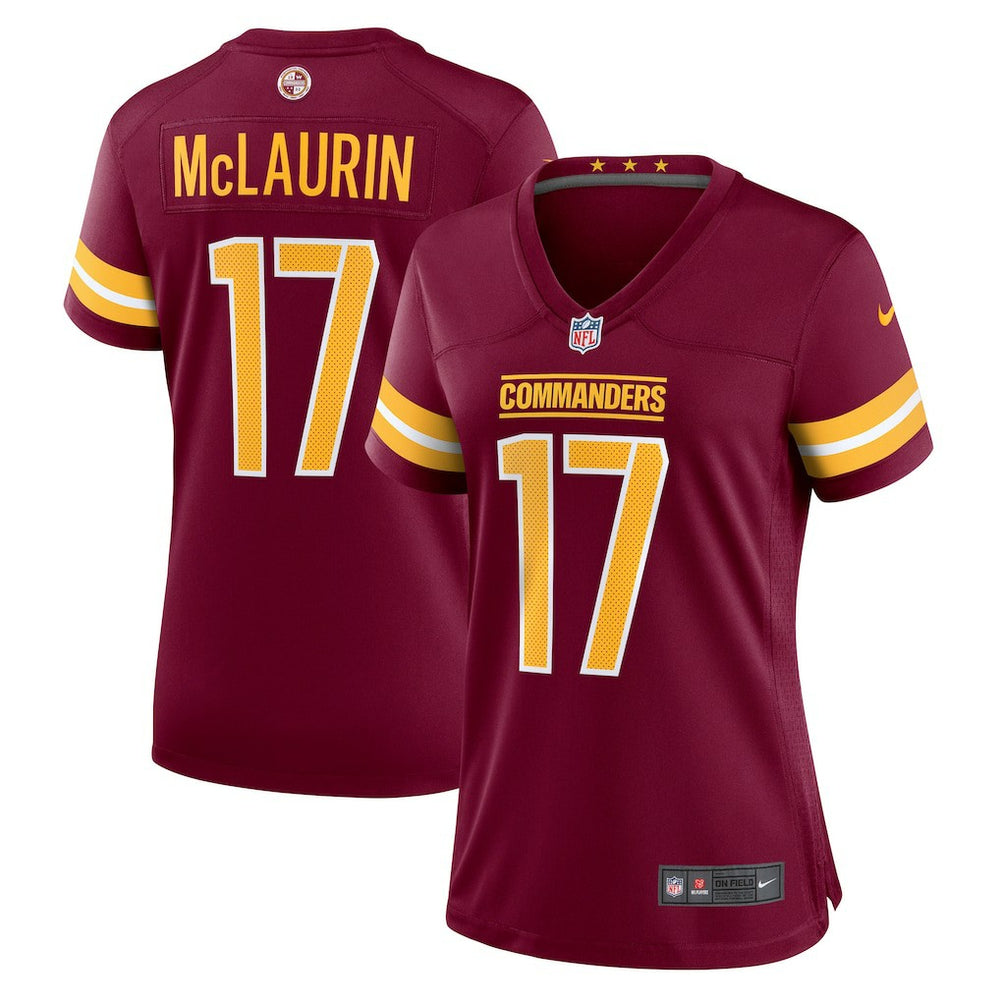 Nike Terry McLaurin Washington Commanders Women's Player Jersey Burgundy