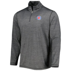 Chicago Cubs Tommy Bahama Delray IslandZone Half-Zip Top - Charcoal - MLB on Sale