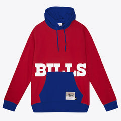 Mitchell & Ness Buffalo Bills Big Face 5.0 Pullover Hoodie Red