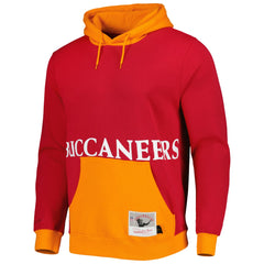 Mitchell & Ness Tampa Bay Buccaneers Big Face 5.0 Pullover Hoodie Red
