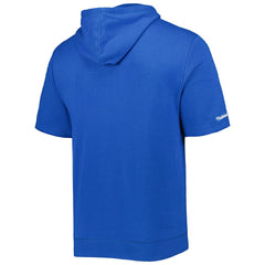 Mitchell & Ness Los Angeles Rams Washed Short Sleeve Pullover Hoodie Royal