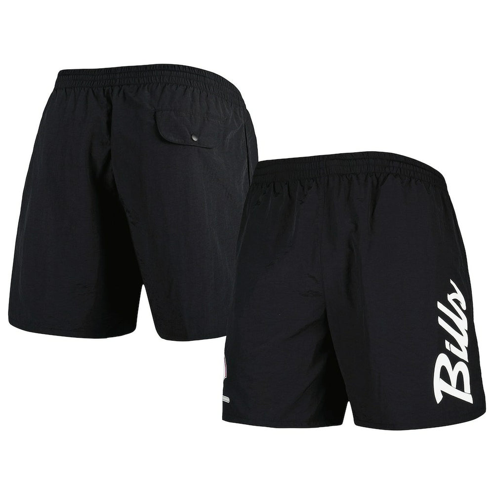 Mitchell & Ness Buffalo Bills Team Essentials Nylon Shorts Black