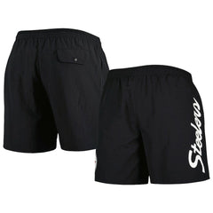Mitchell & Ness Pittsburgh Steelers Team Essentials Nylon Shorts Black